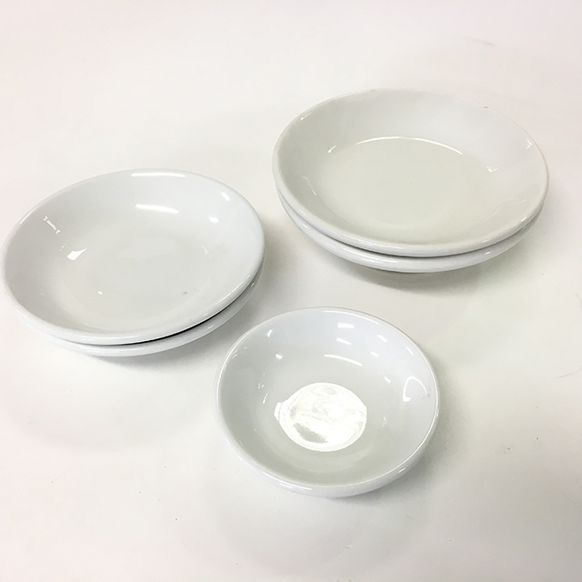 CONDIMENT BOWL, Extra Small China (Flat)